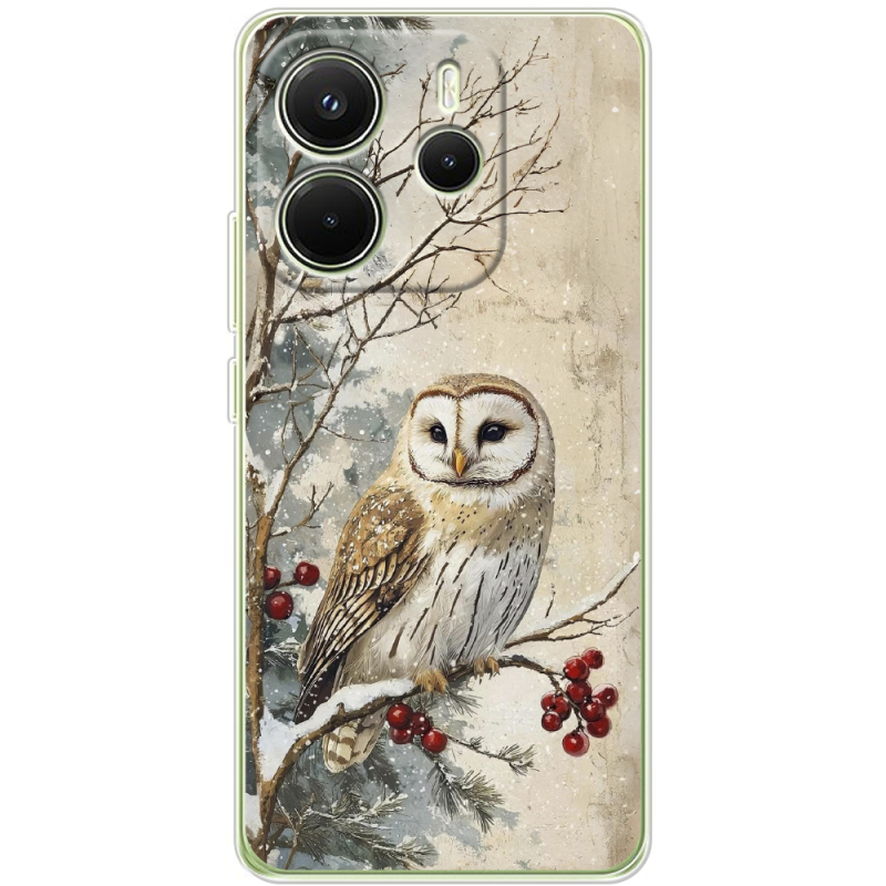 Чохол BoxFace Xiaomi Redmi Note 14 4G EU version Christmas Owl