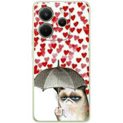 Чохол BoxFace Xiaomi Redmi Note 14 4G Raining Hearts