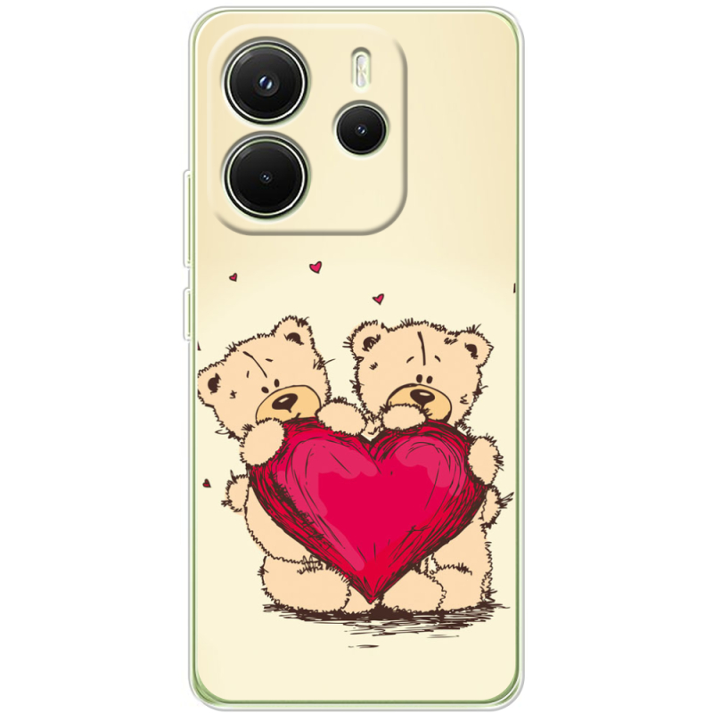 Чохол BoxFace Xiaomi Redmi Note 14 4G Teddy Bear Love