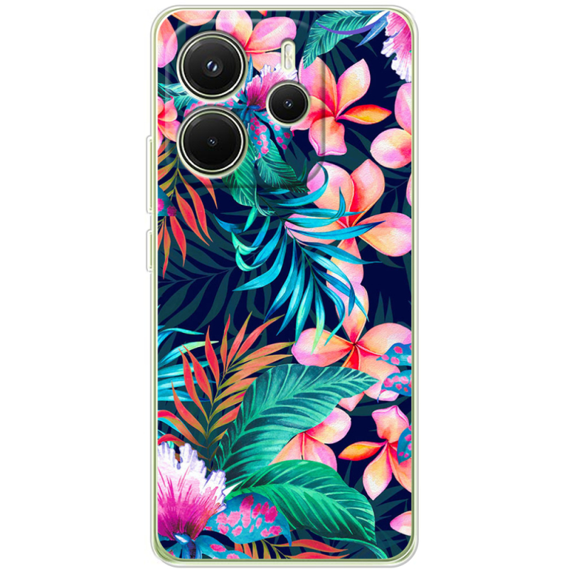 Чохол BoxFace Xiaomi Redmi Note 14 4G flowers in the tropics