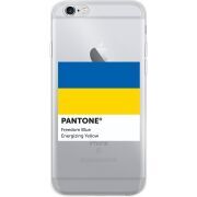 Прозрачный чехол Uprint Apple iPhone 6 / 6S Pantone вільний синій