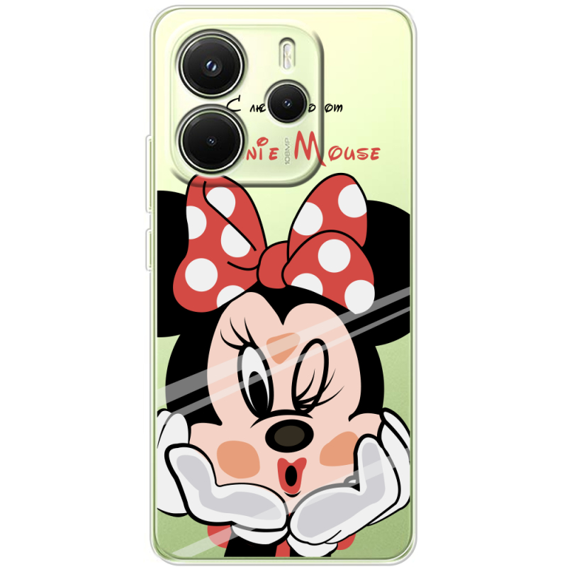 Прозорий чохол BoxFace Xiaomi Redmi Note 14 4G EU version Lady M