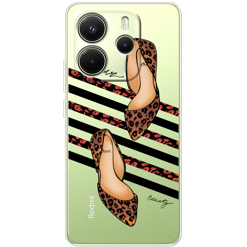 Прозорий чохол BoxFace Xiaomi Redmi Note 14 4G EU version Love Beauty