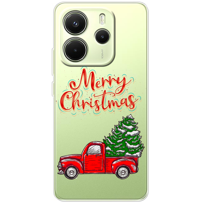 Прозорий чохол BoxFace Xiaomi Redmi Note 14 4G EU version Holiday Car
