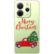 Прозорий чохол BoxFace Xiaomi Redmi Note 14 4G Holiday Car