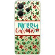 Прозорий чохол BoxFace Xiaomi Redmi Note 14 4G Vintage Christmas Pattern