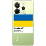 Прозорий чохол BoxFace Xiaomi Redmi Note 14 4G Pantone вільний синій