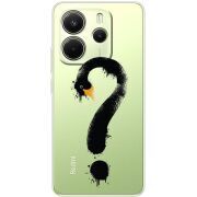 Прозорий чохол BoxFace Xiaomi Redmi Note 14 4G Swan question