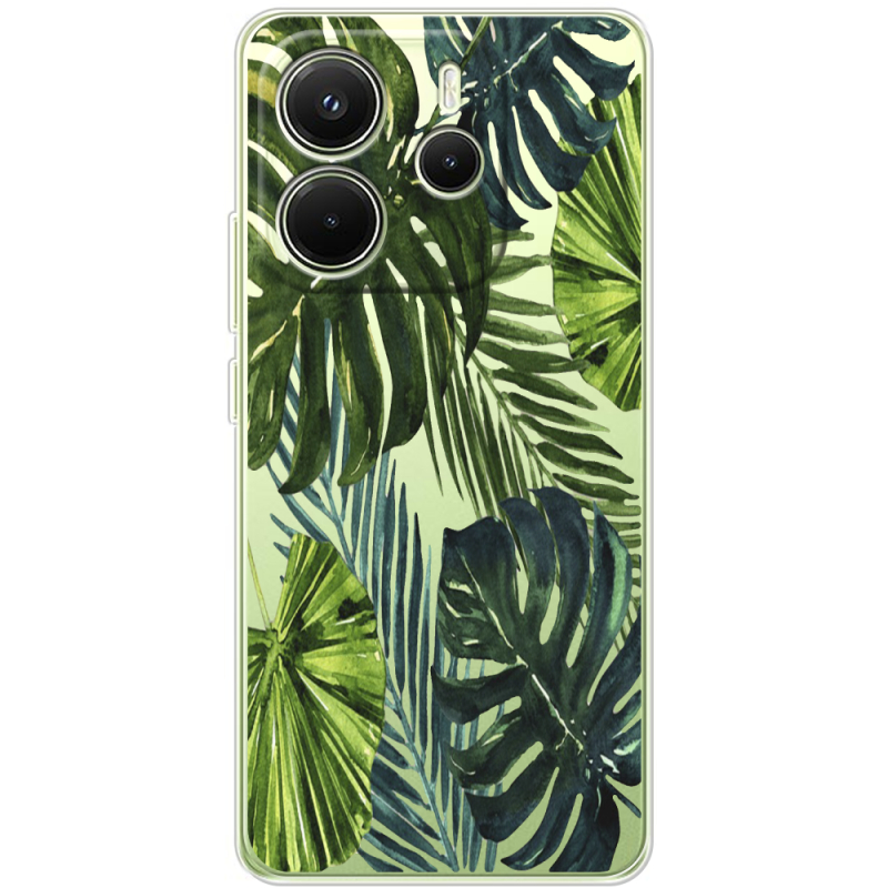 Прозорий чохол BoxFace Xiaomi Redmi Note 14 4G EU version Palm Tree