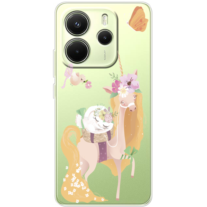 Прозорий чохол BoxFace Xiaomi Redmi Note 14 4G EU version Uni Blonde