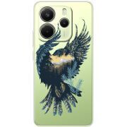 Прозорий чохол BoxFace Xiaomi Redmi Note 14 4G EU version Eagle