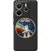 Чорний чохол BoxFace Xiaomi Redmi Note 14 4G NASA