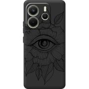 Чорний чохол BoxFace Xiaomi Redmi Note 14 4G Eye