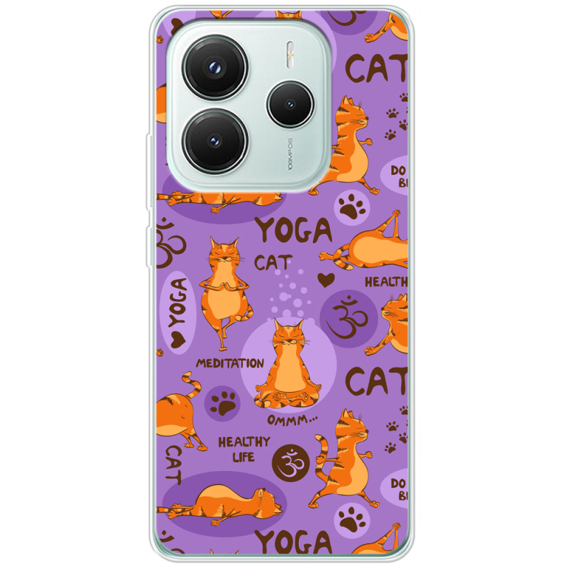 Чохол BoxFace Xiaomi Redmi Note 14 5G Yoga Cat