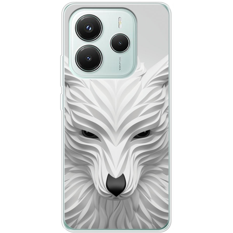 Чохол BoxFace Xiaomi Redmi Note 14 5G White Wolf