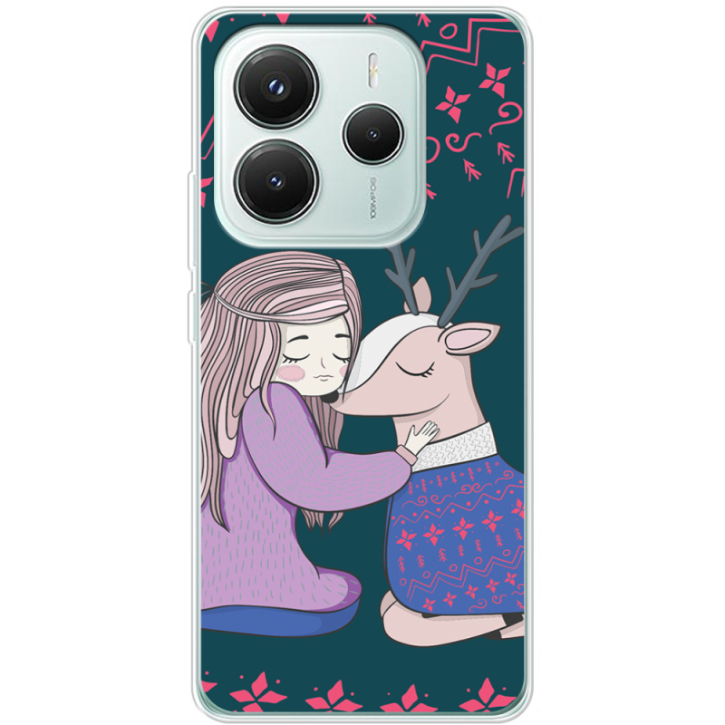 Чохол BoxFace Xiaomi Redmi Note 14 5G Girl and deer