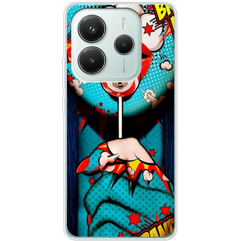 Чохол BoxFace Xiaomi Redmi Note 14 5G Girl Pop Art