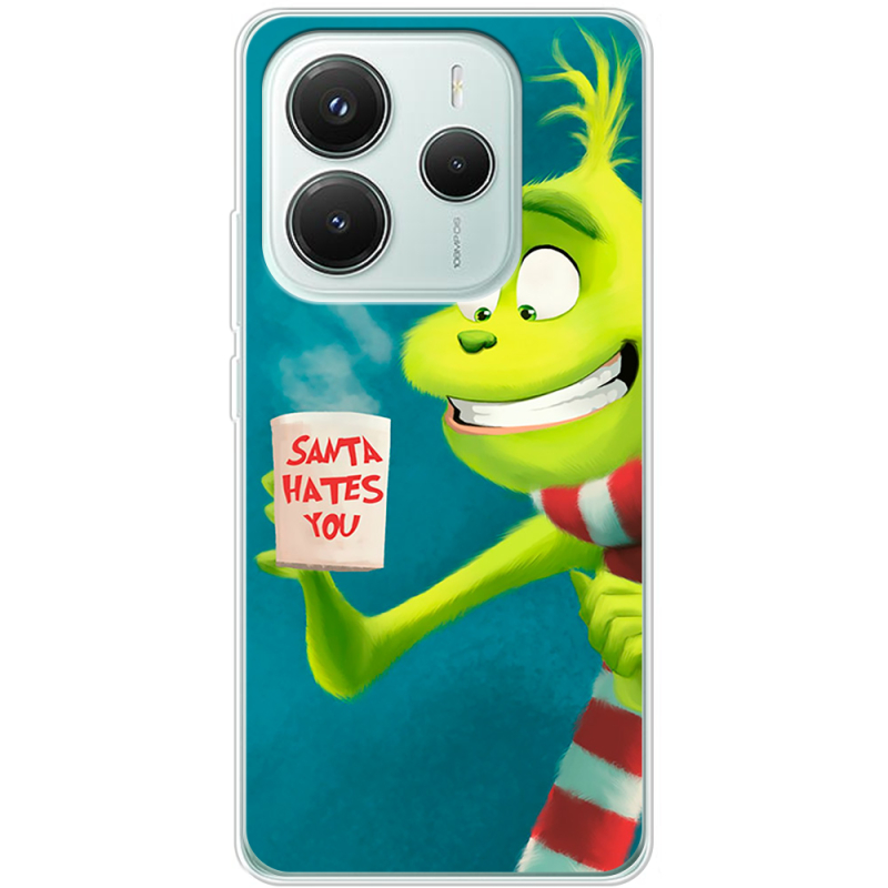 Чохол BoxFace Xiaomi Redmi Note 14 5G Santa Hates You