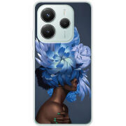 Чохол BoxFace Xiaomi Redmi Note 14 5G Exquisite Blue Flowers