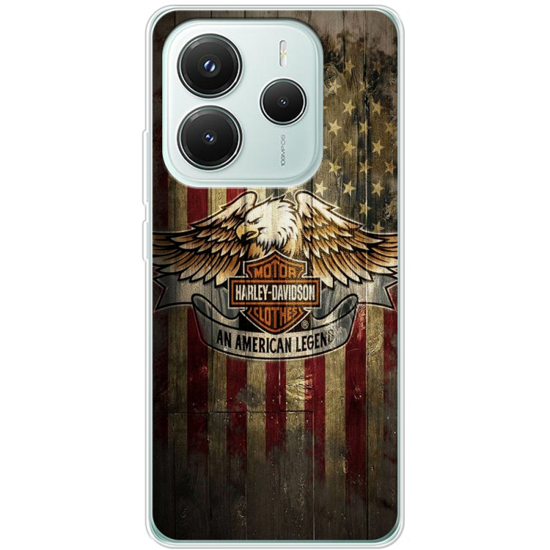 Чохол BoxFace Xiaomi Redmi Note 14 5G Harley An American Legend