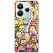 Чохол BoxFace Xiaomi Redmi Note 14 5G Rick and Morty