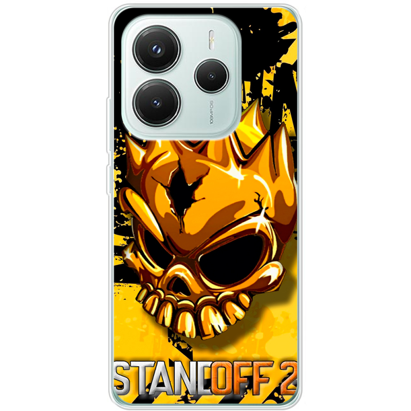 Чохол BoxFace Xiaomi Redmi Note 14 5G StandOff 2 gold