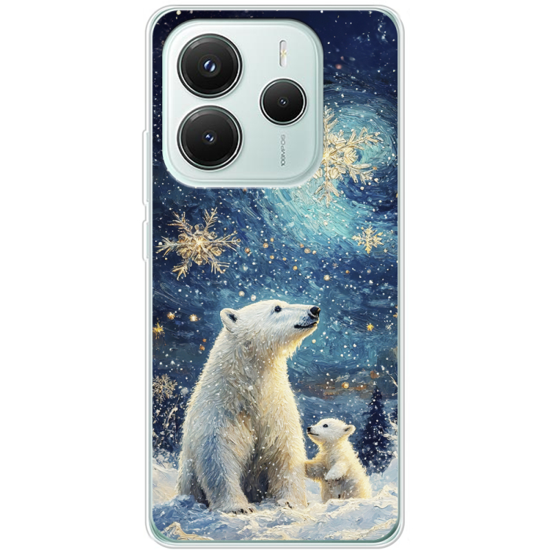 Чохол BoxFace Xiaomi Redmi Note 14 5G Північні ведмеді