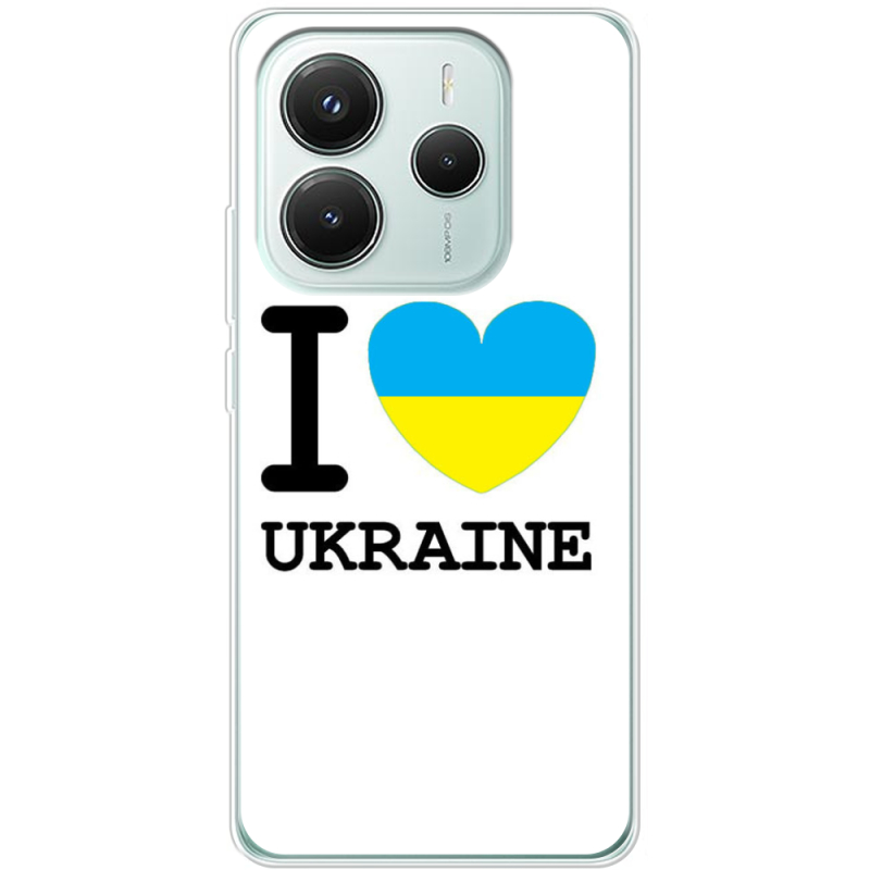 Чохол BoxFace Xiaomi Redmi Note 14 5G I love Ukraine