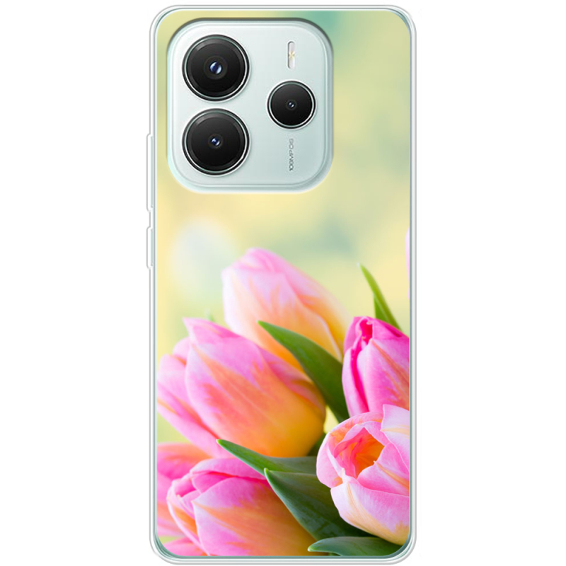 Чохол BoxFace Xiaomi Redmi Note 14 5G Bouquet of Tulips