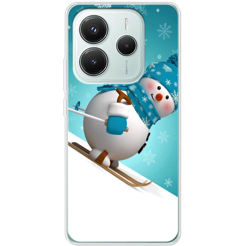 Чохол BoxFace Xiaomi Redmi Note 14 5G Skier Snowman