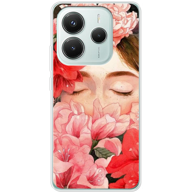 Чохол BoxFace Xiaomi Redmi Note 14 5G Girl in Flowers