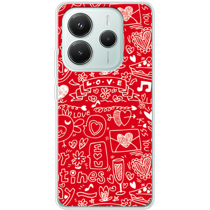 Чохол BoxFace Xiaomi Redmi Note 14 5G Happy Valentines