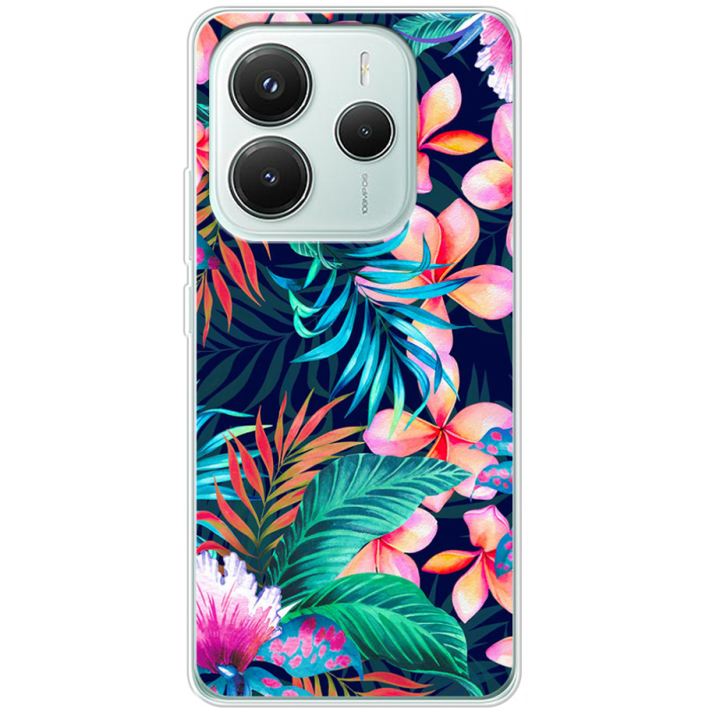 Чохол BoxFace Xiaomi Redmi Note 14 5G flowers in the tropics