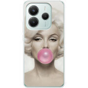 Чохол BoxFace Xiaomi Redmi Note 14 5G Marilyn Monroe Bubble Gum