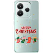 Прозорий чохол BoxFace Xiaomi Redmi Note 14 5G Merry Christmas