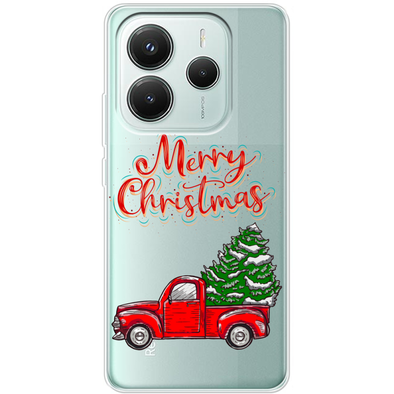 Прозорий чохол BoxFace Xiaomi Redmi Note 14 5G Holiday Car