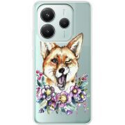 Прозорий чохол BoxFace Xiaomi Redmi Note 14 5G Winking Fox