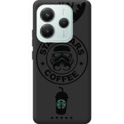 Чорний чохол BoxFace Xiaomi Redmi Note 14 5G Dark Coffee