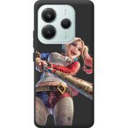 Чорний чохол BoxFace Xiaomi Redmi Note 14 5G Happy Harley Quinn