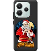 Чорний чохол BoxFace Xiaomi Redmi Note 14 5G Cool Santa