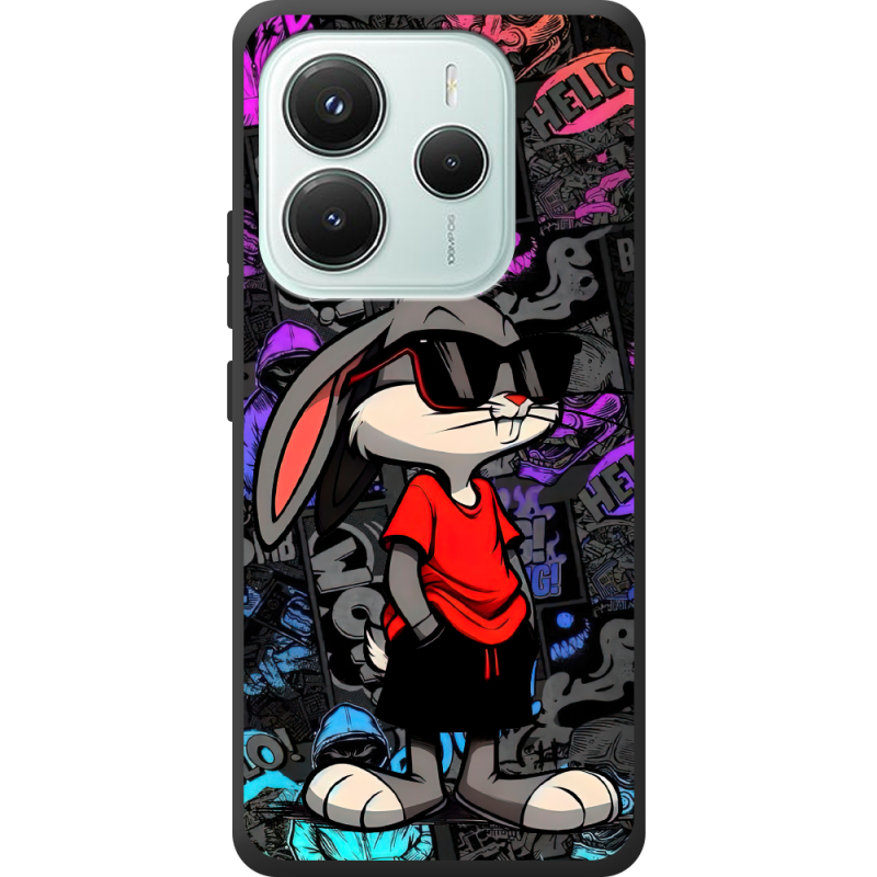 Чорний чохол BoxFace Xiaomi Redmi Note 14 5G Малий вухань