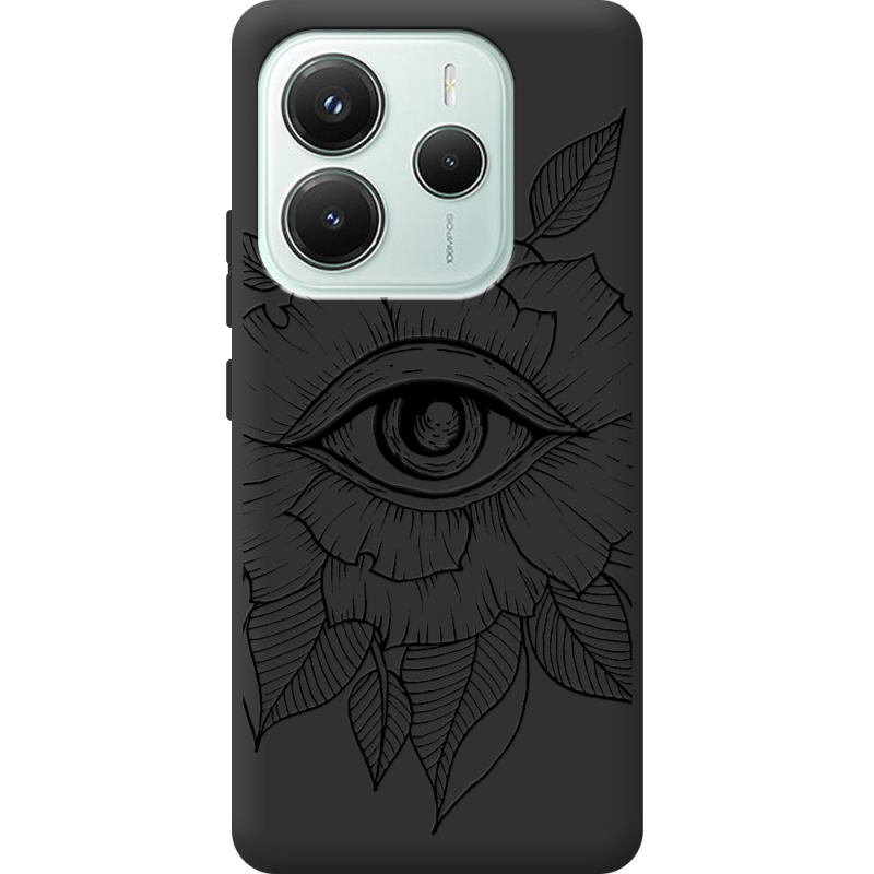 Чорний чохол BoxFace Xiaomi Redmi Note 14 5G Eye