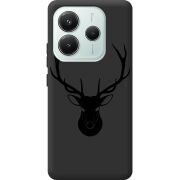 Чорний чохол BoxFace Xiaomi Redmi Note 14 5G Deer