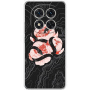 Чохол BoxFace Xiaomi Redmi Note 14 Pro 5G Snake Rose