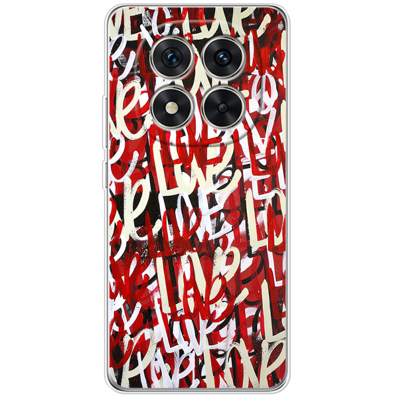 Чохол BoxFace Xiaomi Redmi Note 14 Pro 5G Love Graffiti