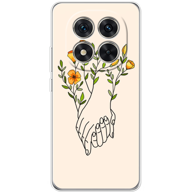 Чохол BoxFace Xiaomi Redmi Note 14 Pro 5G Flower Hands