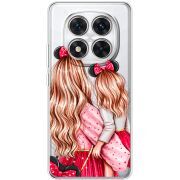 Прозорий чохол BoxFace Xiaomi Redmi Note 14 Pro 5G Mouse Girls