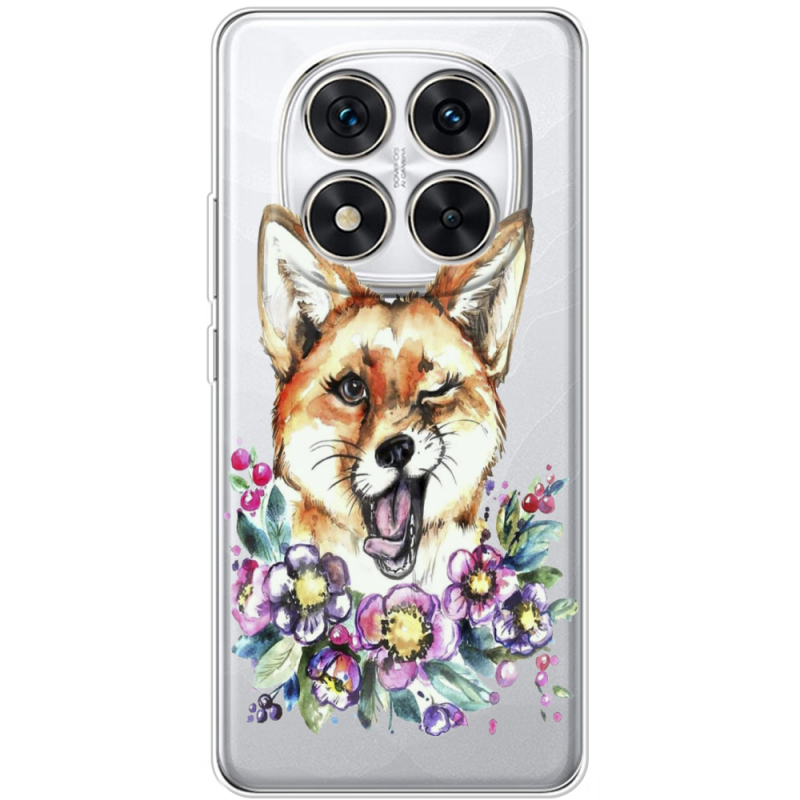 Прозорий чохол BoxFace Xiaomi Redmi Note 14 Pro 5G Winking Fox