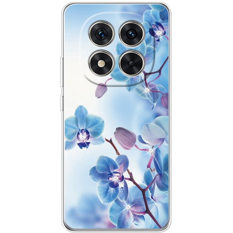 Чохол зі стразами Xiaomi Redmi Note 14 Pro 5G Orchids