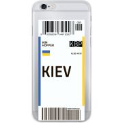 Прозрачный чехол Uprint Apple iPhone 6 Plus / 6S Plus  Ticket Kiev